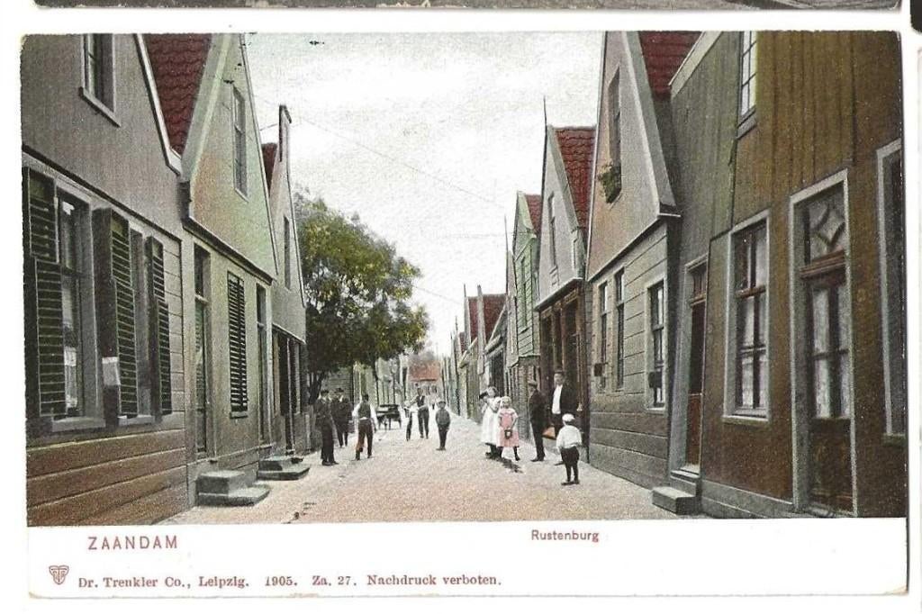 Jt28-49    Zaandam, Verzamelen, Verzenden, Voor 1920, Ongelopen, Noord-Holland