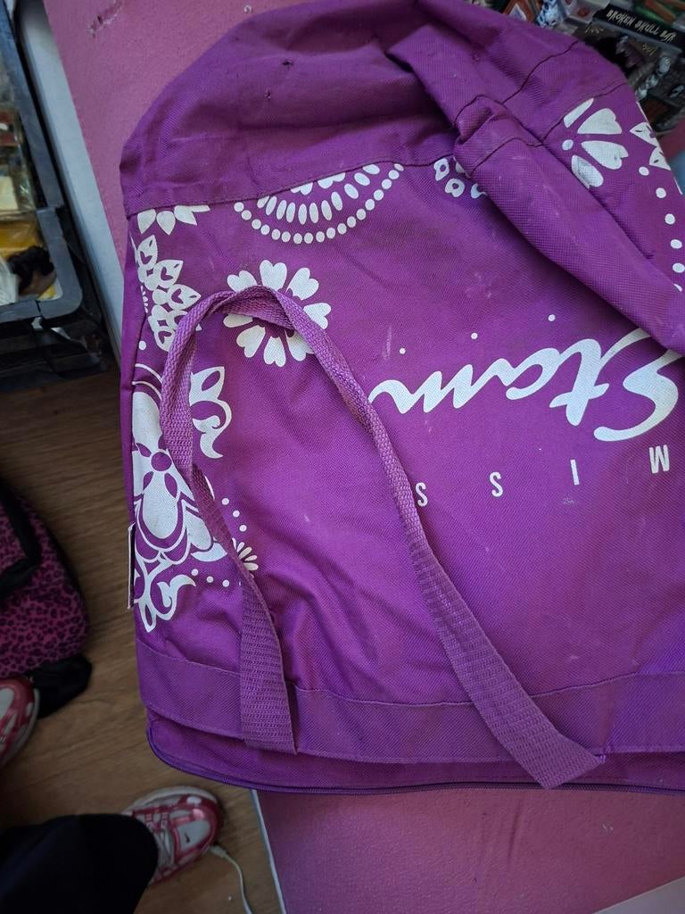 Paarse Miss Etam tas - Verzendkosten koper, Sieraden, Tassen en Uiterlijk, Ophalen of Verzenden, Gebruikt, Paars, Shopper