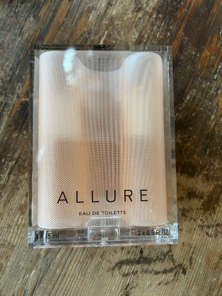 Chanel Allure edt 2x 15 ml, Ophalen of Verzenden, Nieuw