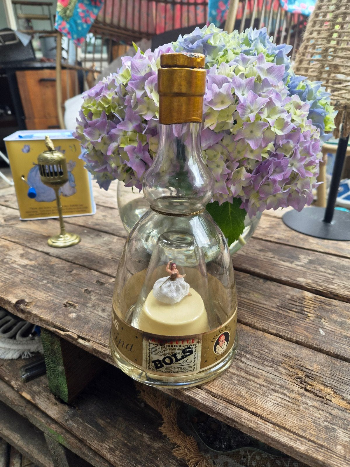 Muziekdoos fles, Ophalen of Verzenden
