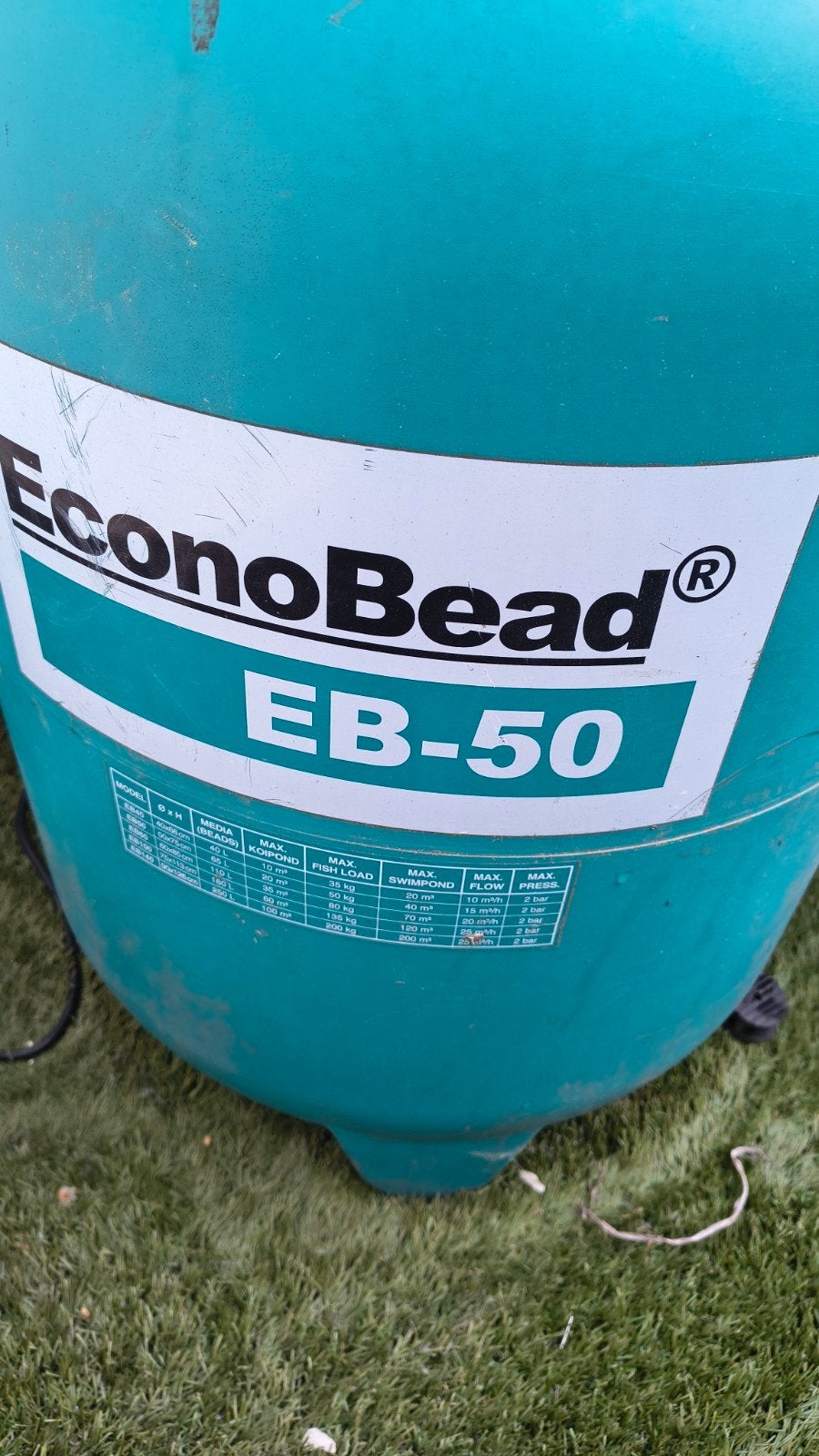 Econobead eb50 beadfilter, Ophalen, Gebruikt, Vijverfilter