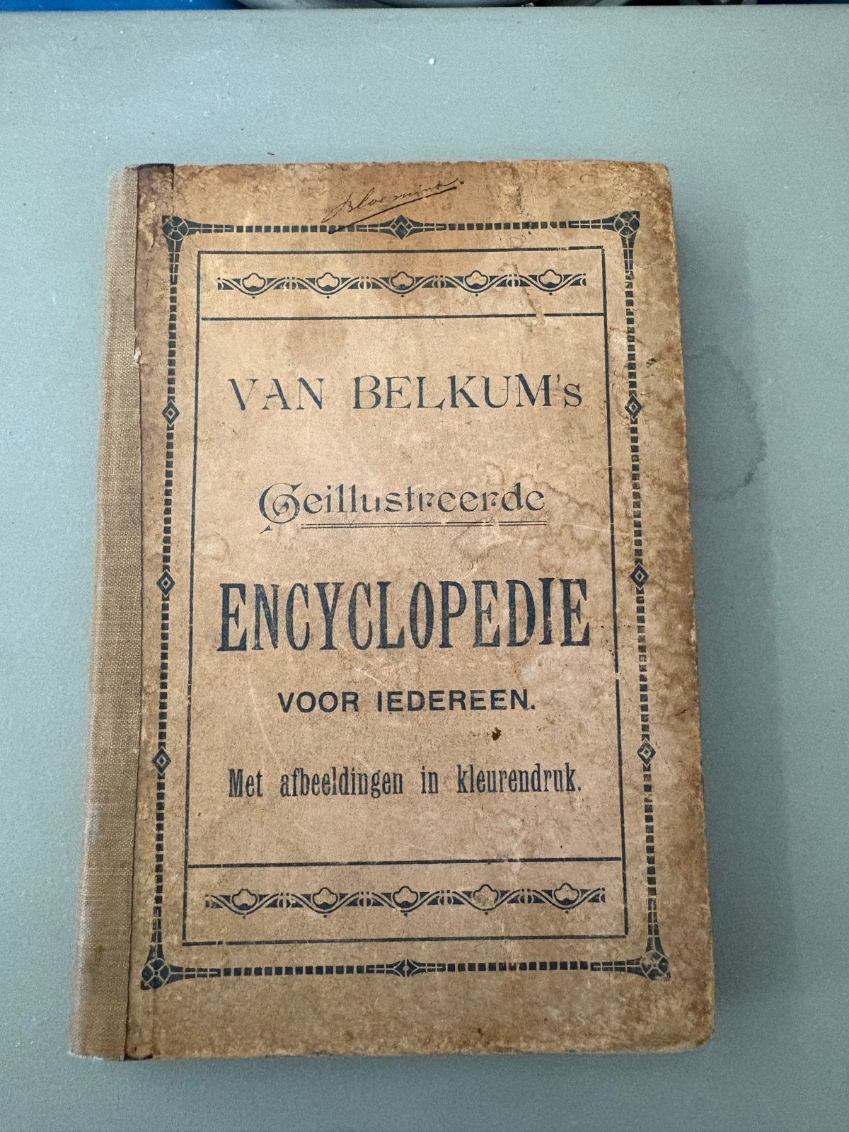 Van Belkum's Geïllustreerde Encyclopaedie - Oud Boek, Boeken, Encyclopedieën, Ophalen of Verzenden, Gelezen, Algemeen, Los deel