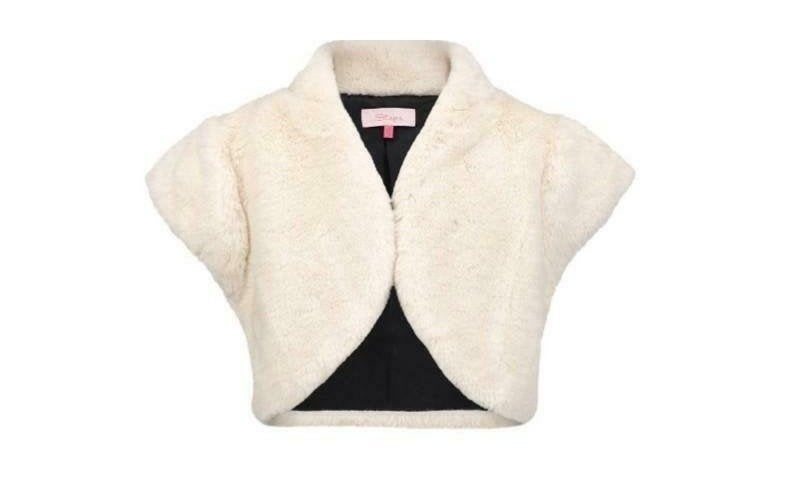 NIEUW Steps Fake Fur Vest Vestje Gilet Zacht Creme 146, 152, Meisje, Trui of Vest, Nieuw, Ophalen of Verzenden