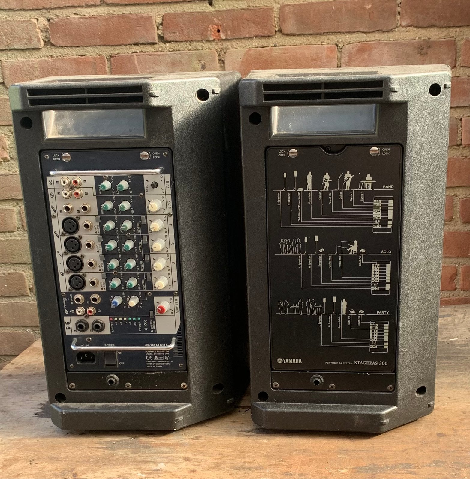 Gebruikte Yamaha PA Stagepass 300, Ophalen, Gebruikt, Minder dan 500 watt
