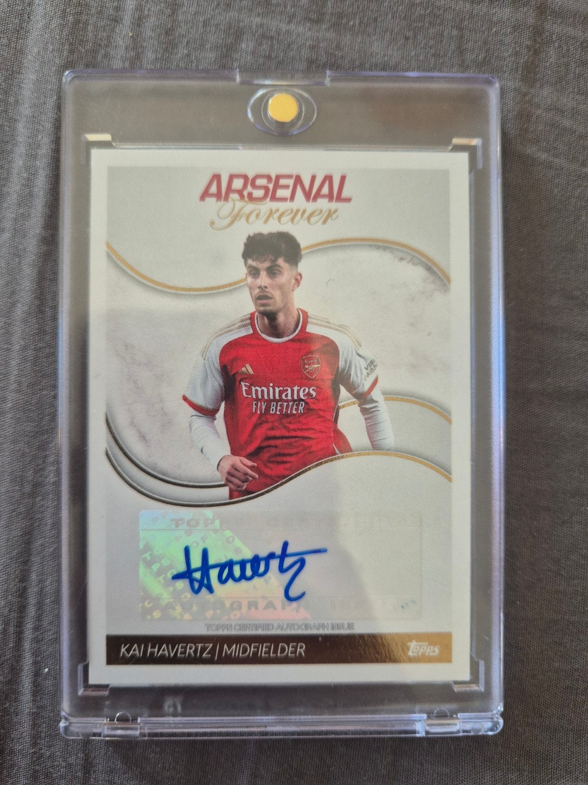 Kai Havertz Arsenal Forever Topps Signed Autograph, Ophalen of Verzenden, Zo goed als nieuw
