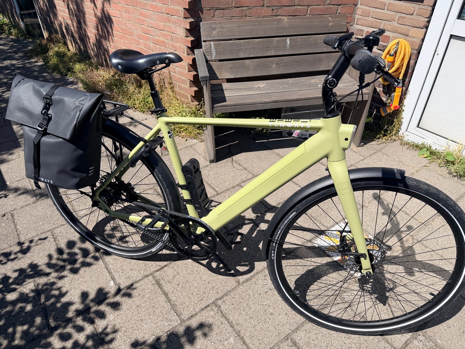 Tenways CGO600Pro E-bike, Fietsen en Brommers, Elektrische fietsen, Zo goed als nieuw, Overige merken, 51 tot 55 cm, 50 km per accu of meer