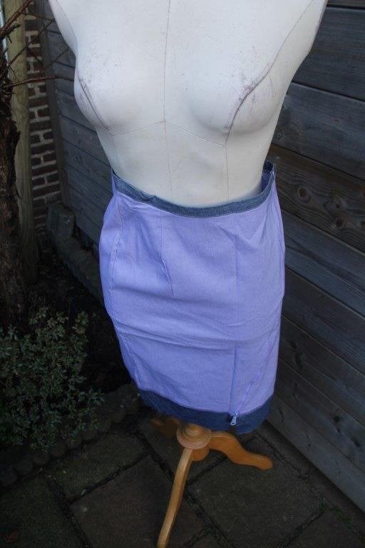 Rok lila/ grijs Escandelle mt T4 (M/L) Vaste prijs AANBIEDIN, Maat 38/40 (M), Escandelle, Paars, Ophalen of Verzenden