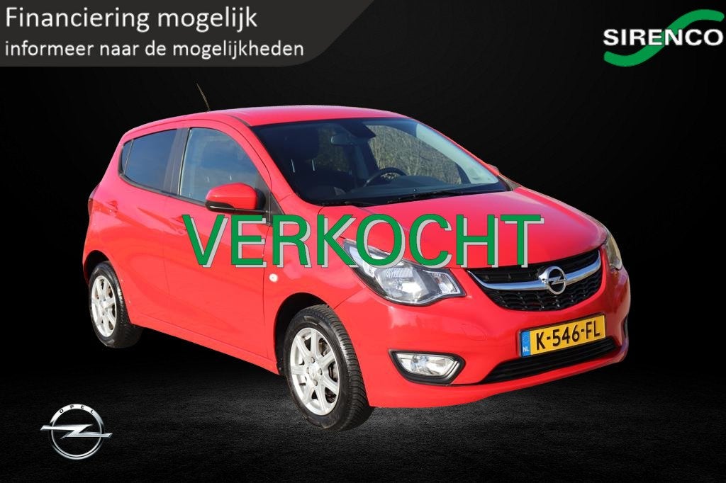 Opel KARL 1.0 Rocks Online Edition cosmo| deels leder | stoe, Auto's, Opel, Voorwielaandrijving, 839 kg, Gebruikt, Met garantie (alle)