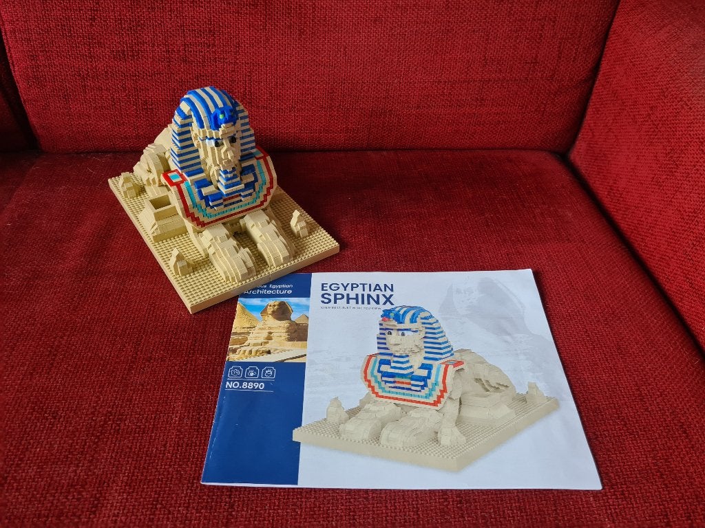 Mini bouwstenen sfinx egypte lepin, Ophalen of Verzenden