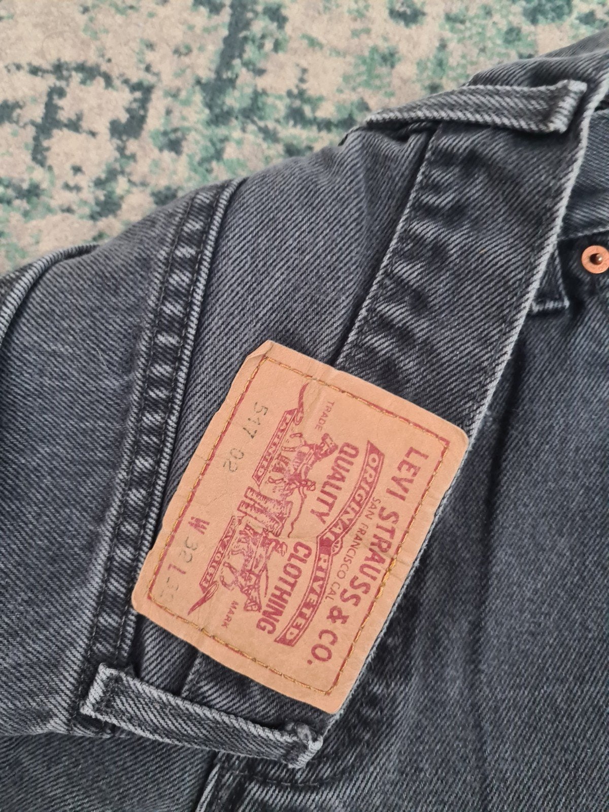 Levi's 517 straight W32 L32 WMN Katoen Tulsi3232 Grijs, Ophalen of Verzenden, W30 - W32 (confectie 38/40), Grijs, Gedragen