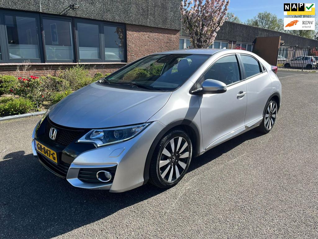 Honda Civic 1.4 Elegance Dealerauto stoelverwarming N.A.P, Voorwielaandrijving, Stof, Gebruikt, Euro 6