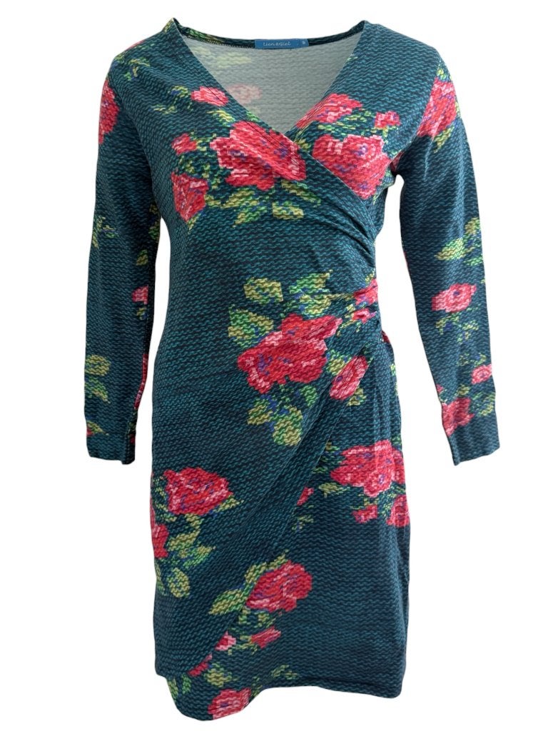 Lien & Giel jurk M, Maat 38/40 (M), Blauw, Ophalen of Verzenden, Zo goed als nieuw