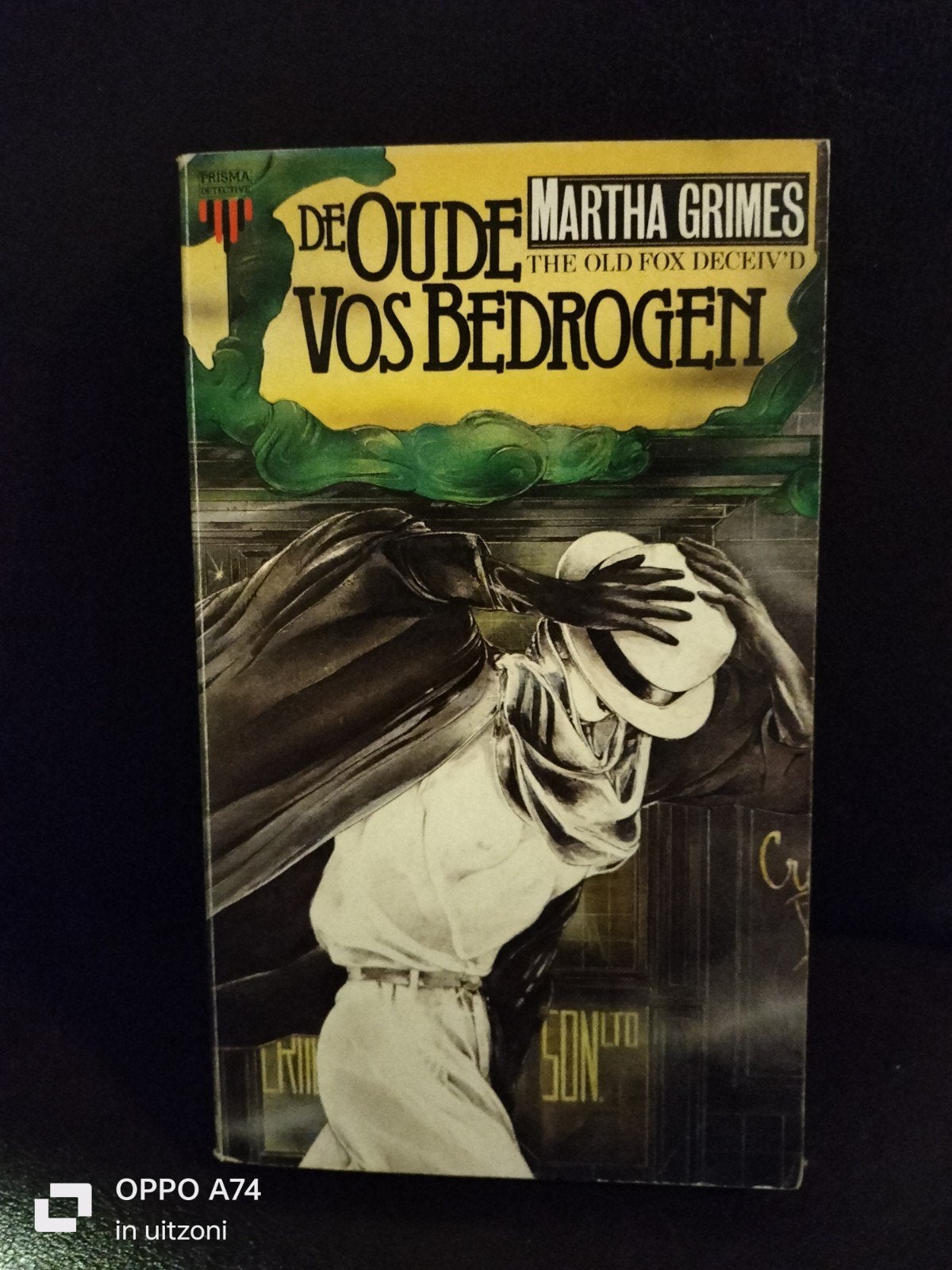 De Oude Vos Bedrogen - Martha Grimes (Prisma Detective), Boeken, Detectives, Ophalen of Verzenden, Gelezen, Martha Grimes