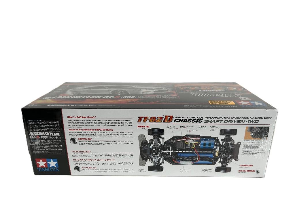 Tamiya 58604 1/10 RC Nissan Skyline GT-R33 1/10 nieuw, Hobby en Vrije tijd, Modelbouw | Radiografisch | Auto's, Elektro, Nieuw