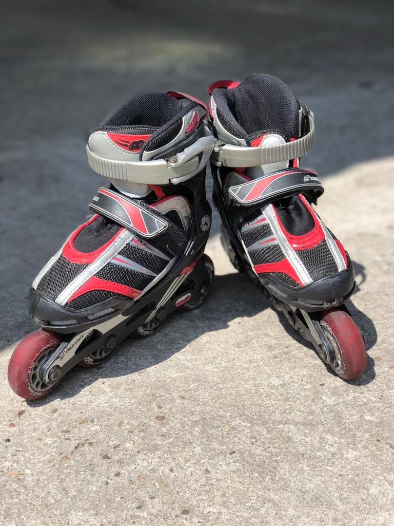Crazy Creek skeelers, verstelbaar maat 29-32, Kinderen, Inline skates 4 wielen, Ophalen, Overige merken