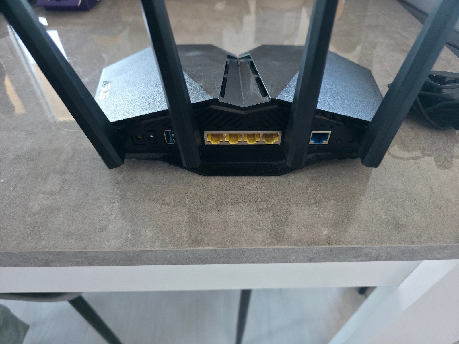 ASUS RT-AX82U AX6000 Dual Band WiFi 6 Gaming Router, Ophalen of Verzenden, Zo goed als nieuw, Router, ASUS
