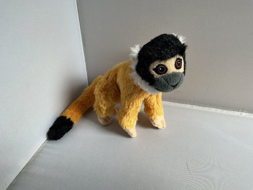 Doodshoofdaapje  met staart ca, 26 cm, Ophalen of Verzenden, Zo goed als nieuw, Overige typen, Middelgroot (20 tot 80 cm)