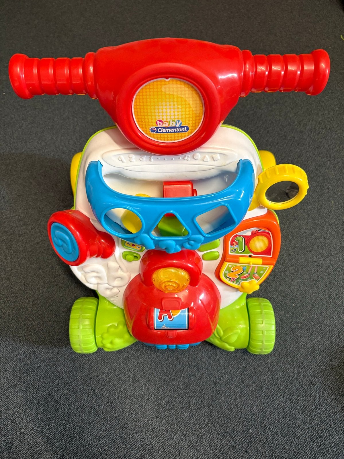 Clementoni Loopwagen, Ophalen, Zo goed als nieuw, Overige typen, Met licht