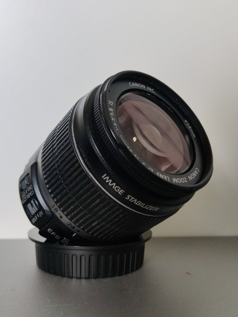 Canon EF-S 18-55mm IS, Audio, Tv en Foto, Fotografie | Lenzen en Objectieven, Canon, 18 mm, Ophalen of Verzenden, Zo goed als nieuw