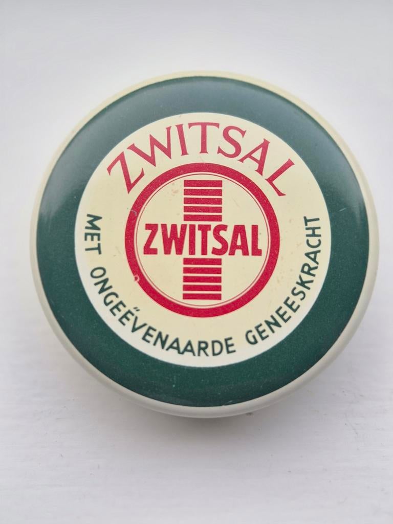 Zwitsal Baby Zalf blik Apeldoorn, Verzamelen, Ophalen of Verzenden, Gebruikt, Overige onderwerpen