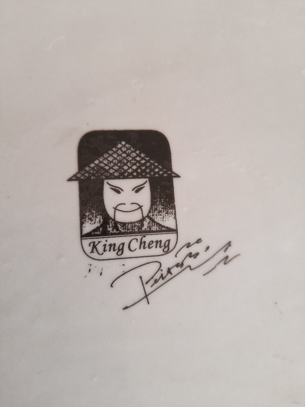 Set van 2 King Cheng decoratieve borden, Ophalen of Verzenden