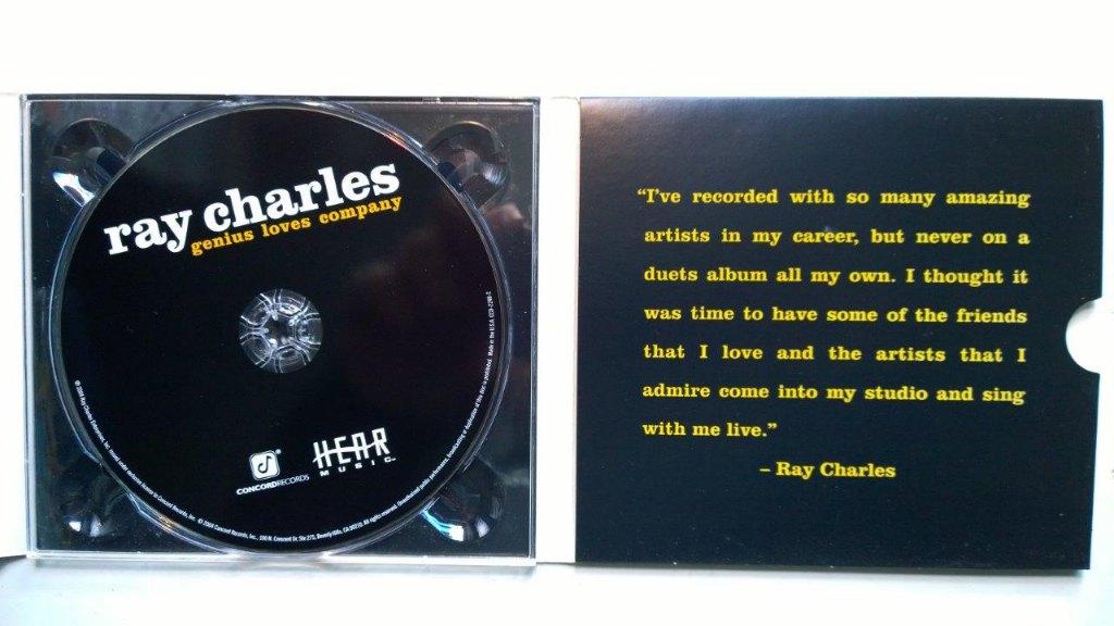 Ray Charles - Genius Loves Company, Ophalen of Verzenden, Zo goed als nieuw, Jazz