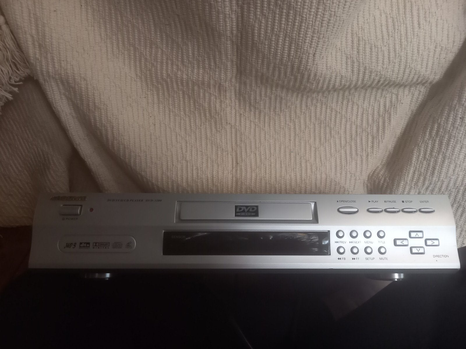 Lasonic DVD/VCD/CD Speler DVD-320 - Zilver, Ophalen of Verzenden, Gebruikt, Dvd-speler, Overige merken