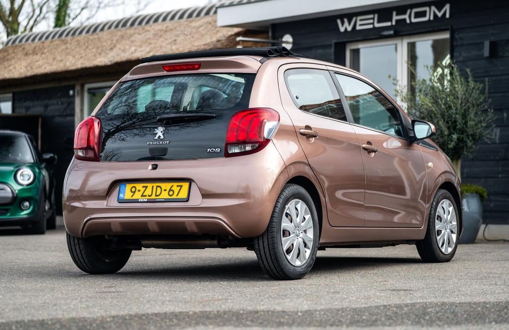 Peugeot 108 1.0 VTi Active Top Cabrio I Airco I Bluetooth I, Auto's, Peugeot, Voorwielaandrijving, Euro 5, Stof, Gebruikt