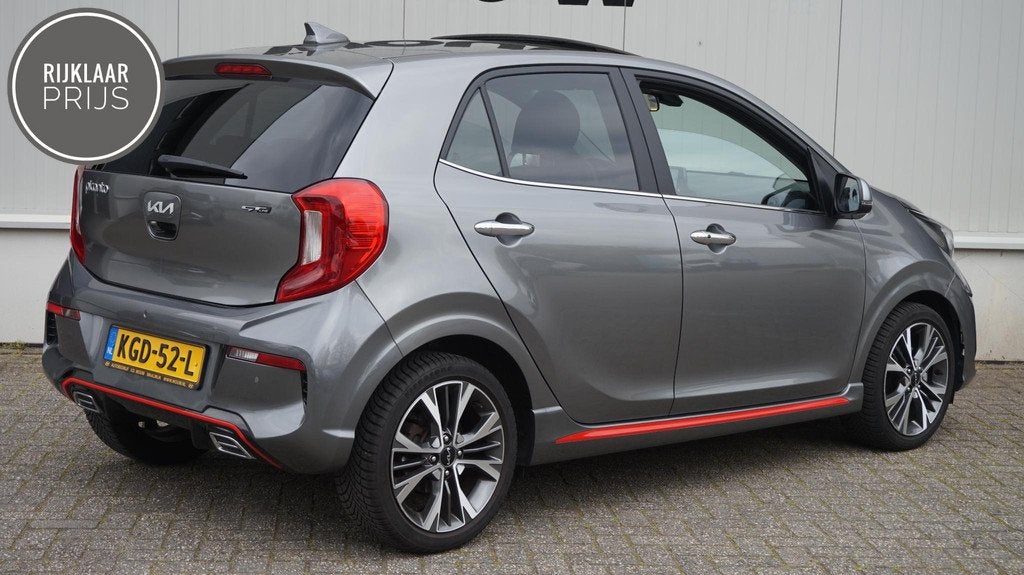 Kia Picanto 1.2 GT-Line Automaat, Auto's, 12 maanden, Gebruikt, Euro 6, Bedrijf