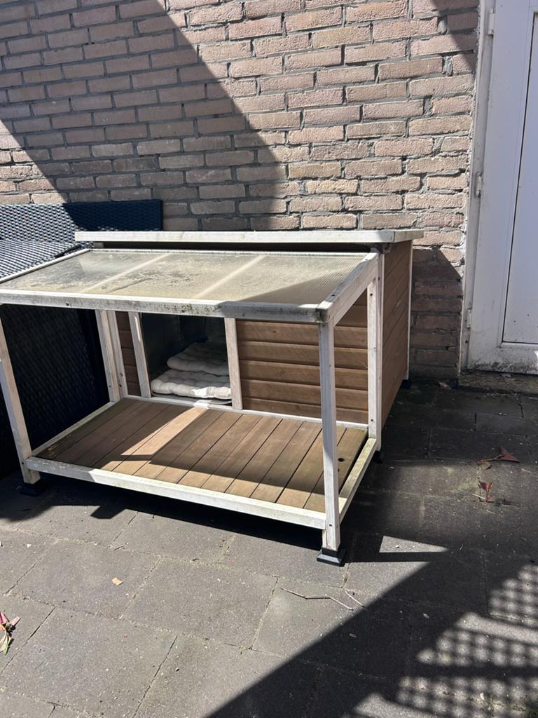 Honden hok, Ophalen, 110 cm of meer, 100 cm of meer