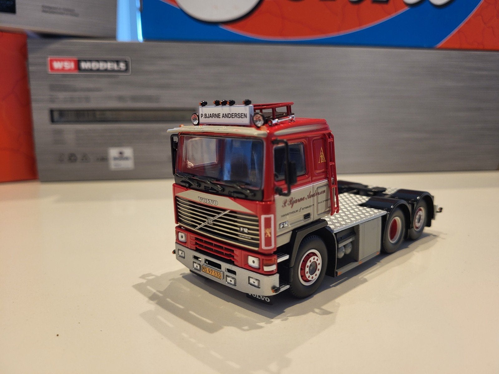 Tekno Volvo F trekker PBA, Ophalen of Verzenden, Zo goed als nieuw, Bus of Vrachtwagen, Tekno