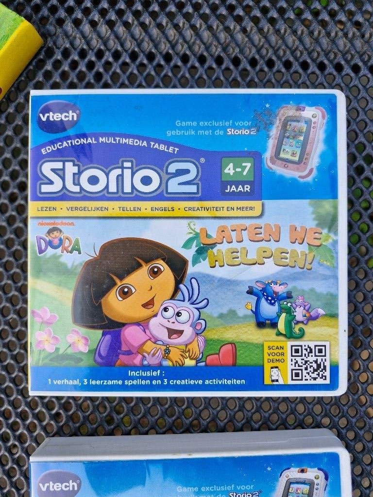 V Tech Storio2 Dora laten we helpen, Kinderen en Baby's, Speelgoed | Vtech, Ophalen of Verzenden, Gebruikt, 4 tot 6 jaar