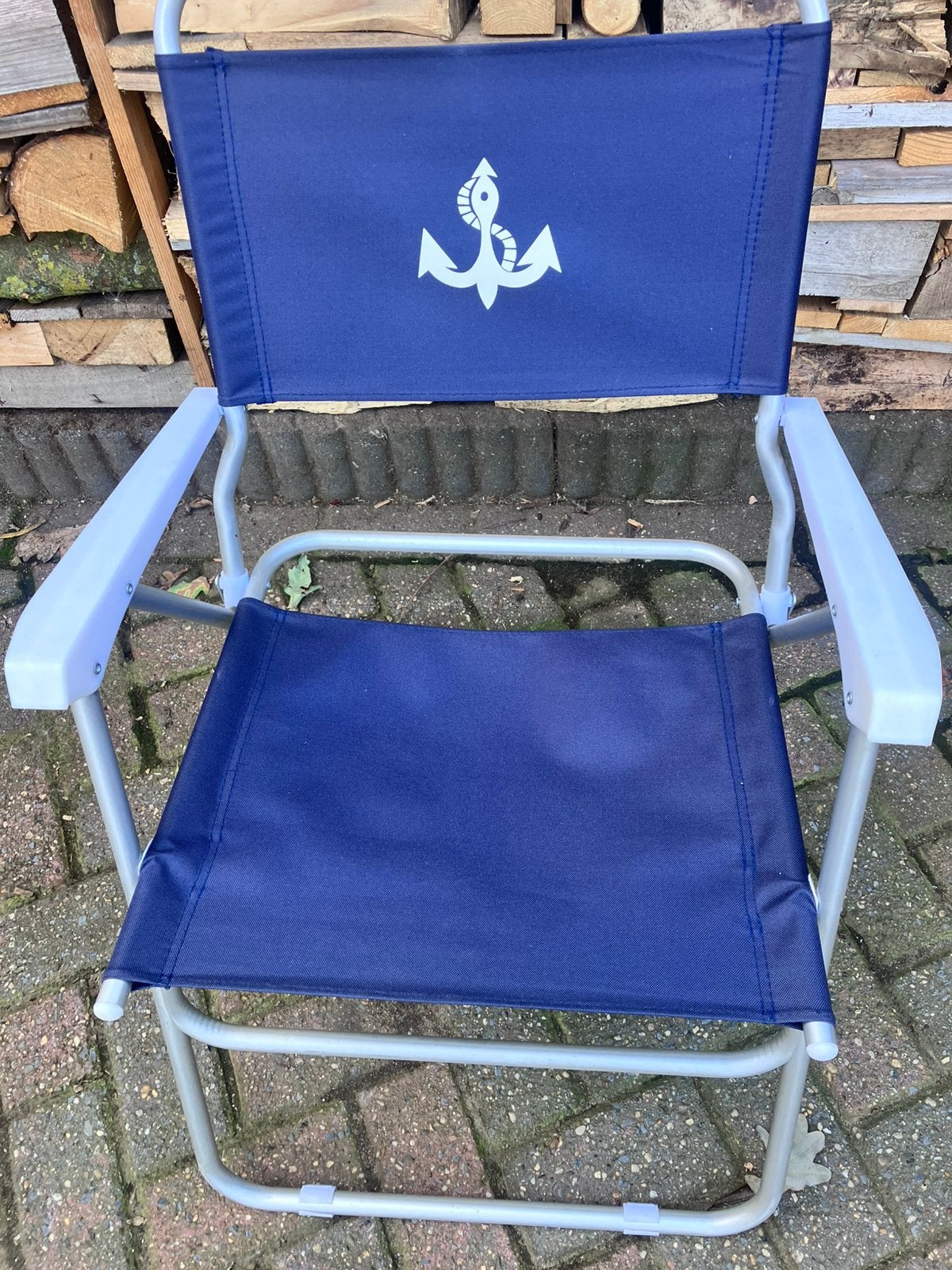 Inklapbaar visstoeltje, Ophalen, Zo goed als nieuw, Campingstoel