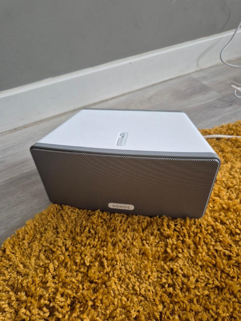 Sonos PLAY:3 - Draadloze Speaker - Wit - Goede Staat, Gebruikt, Overige typen, Ophalen of Verzenden, Sonos