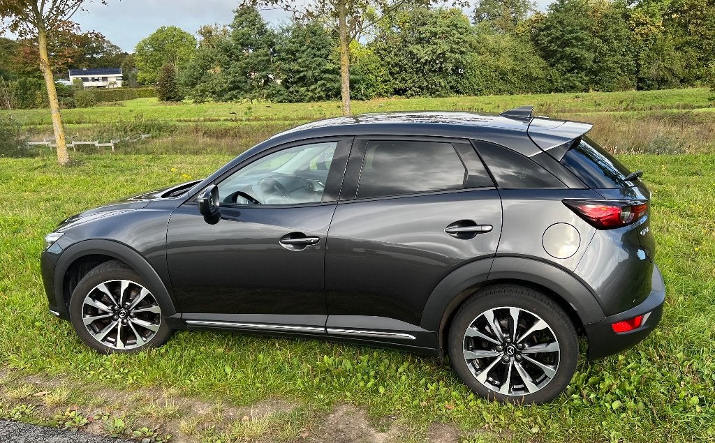 Mazda CX-3 2.0 Automaat 2021 | 360 Camera | Bose | HUD, 1998 cc, Zwart, 4 cilinders, 1200 kg