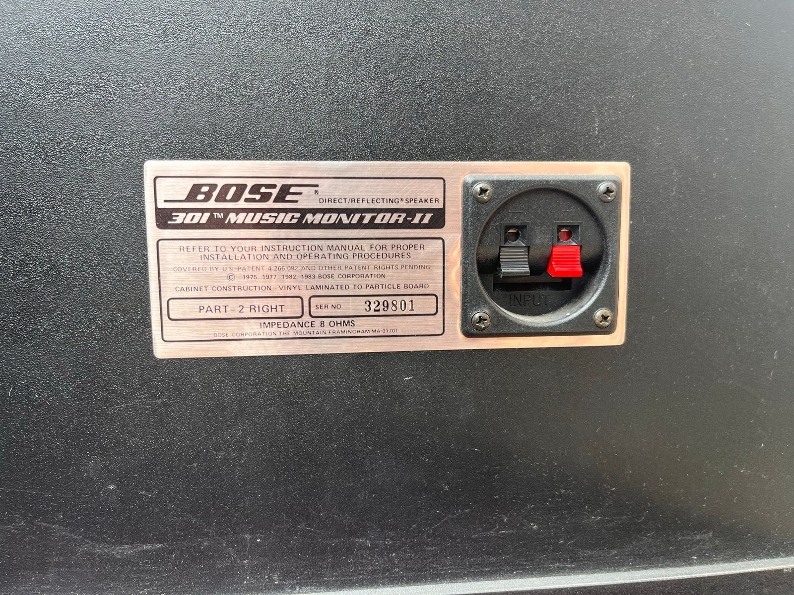 Bose 301 Music Monitor-II speakers - Gebruikt, Ophalen, Gebruikt, Bose, 120 watt of meer