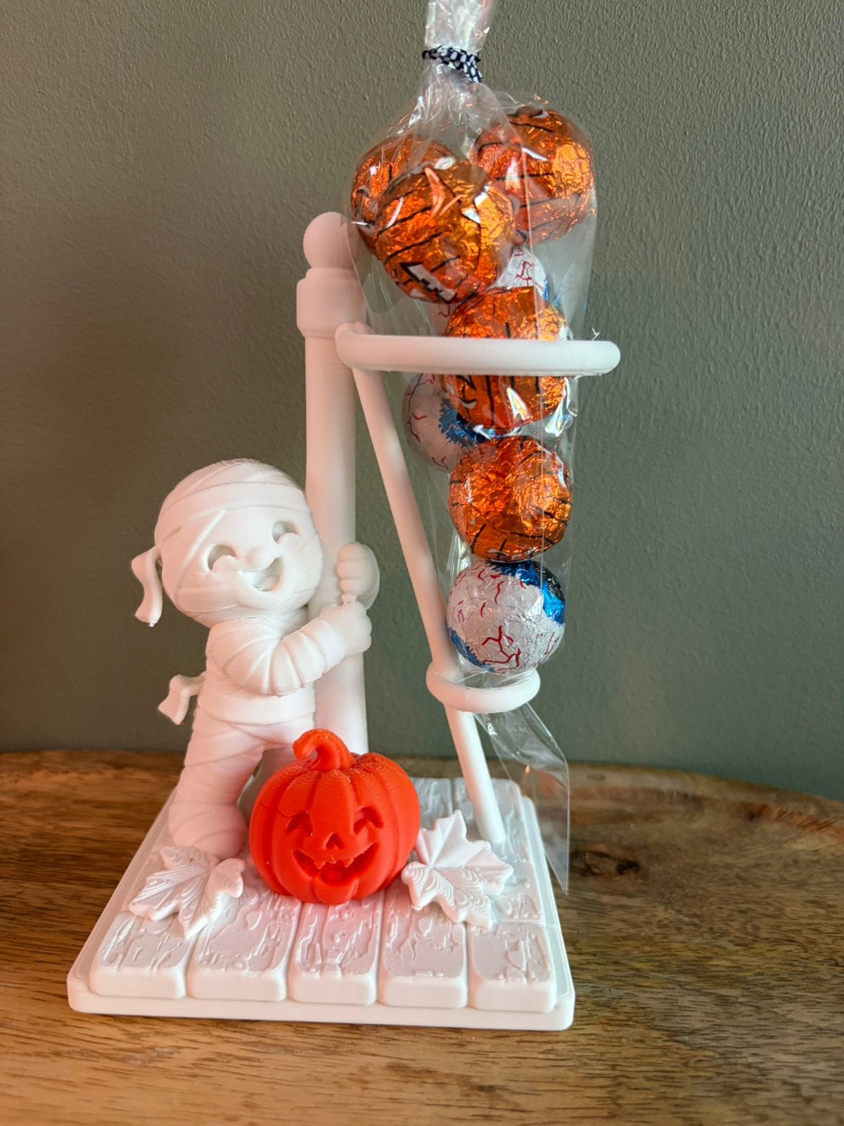 Halloween traktatie houder, Ophalen of Verzenden, Nieuw, Halloween of Griezel