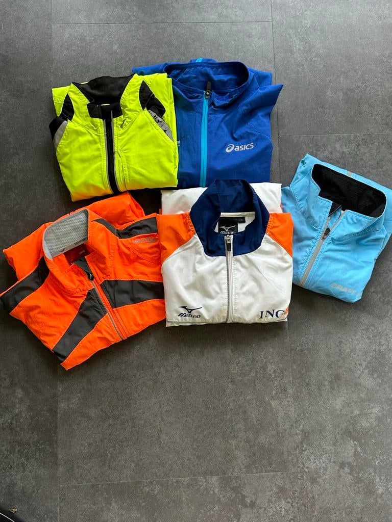 Diverse merken sportshirts/sportjasjes (hardlopen, fitness), Ophalen of Verzenden, Zo goed als nieuw