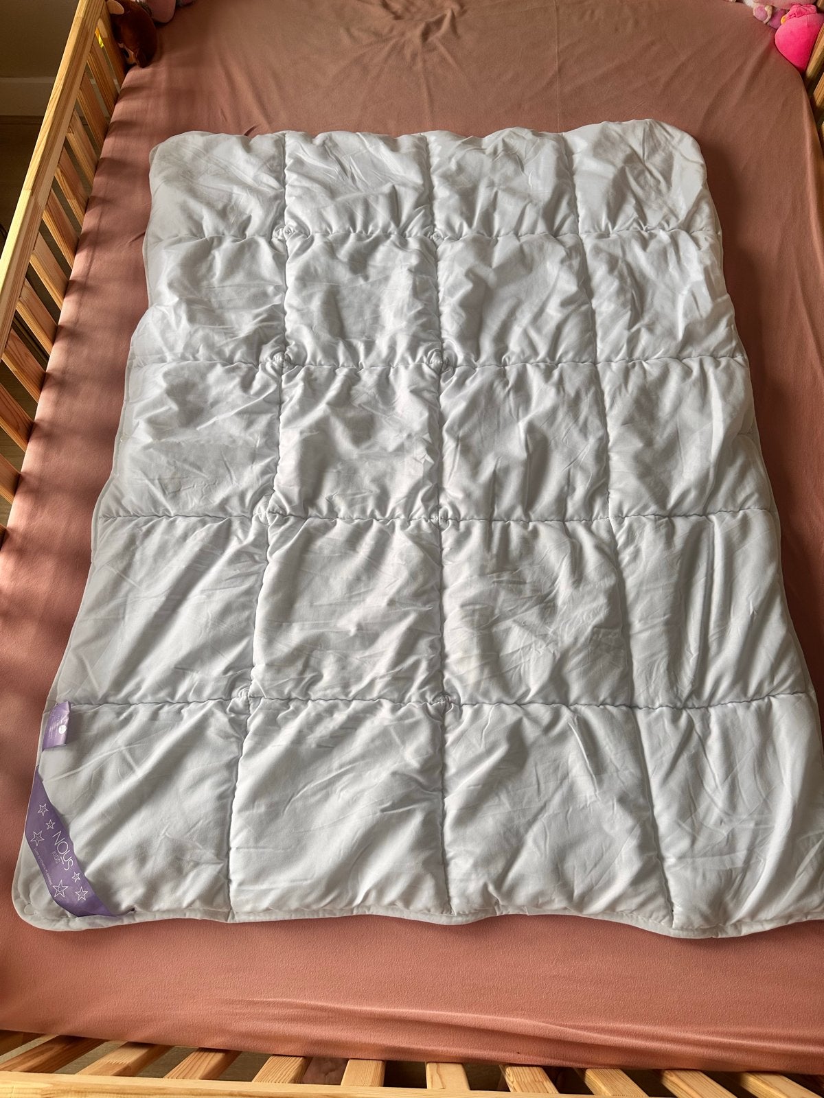 Nous Kids 4-seizoenen dekbed 120x150 cm, Ophalen, Overige merken, Jongetje of Meisje, Wit