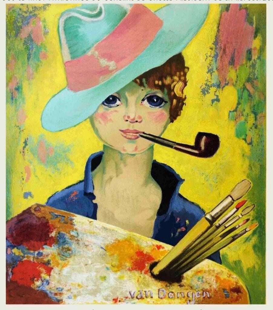 Kees van Dongen Foto Plakaat"Jean Marie a Pipe" Mourlot '55, Antiek en Kunst, Ophalen of Verzenden, Foto, Fotografie