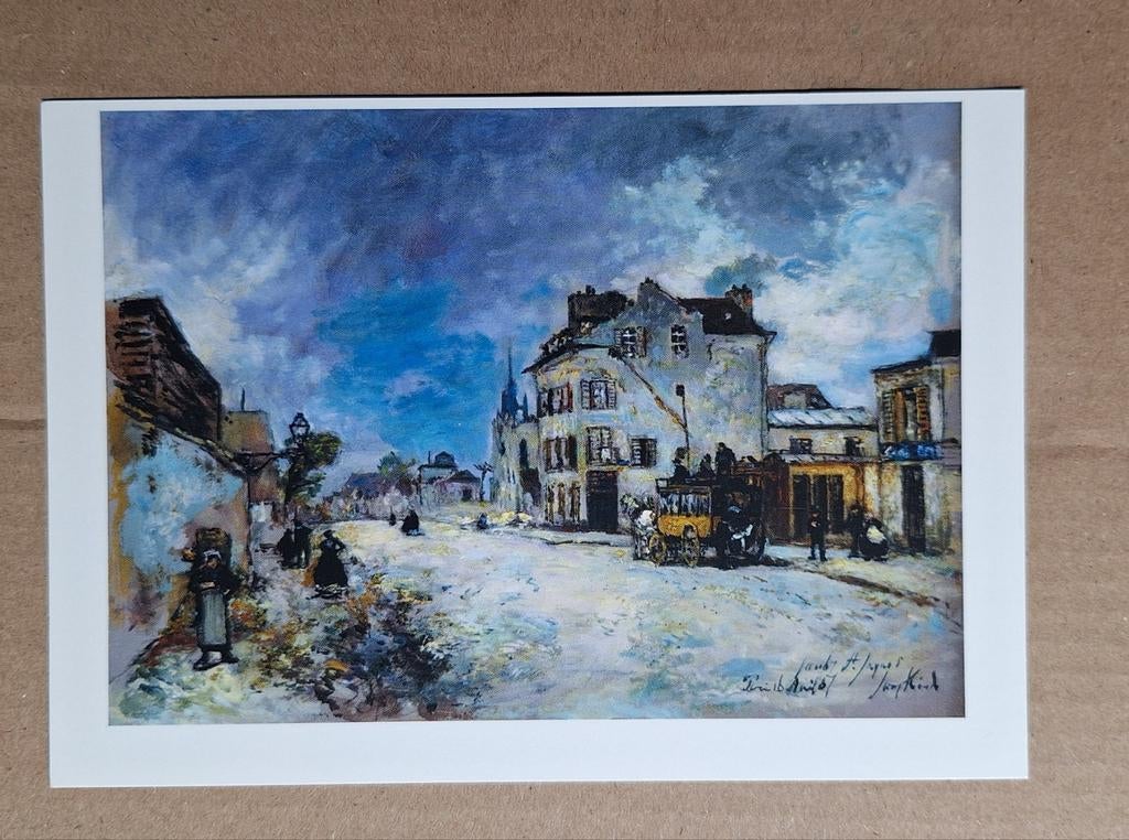 J. B. Jongkind - Faubourg St. Jacques, 1867., Ophalen of Verzenden, 1980 tot heden, Ongelopen, Overige thema's
