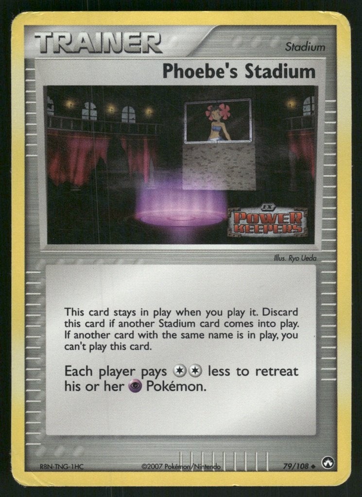 Phoebe's Stadium 79/108 - Power Keepers (Reverse Hlo) (EX), Verzenden, Gebruikt