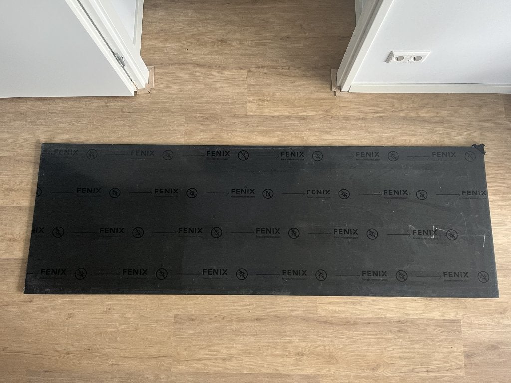 FENIX keukenachterwand Bold Black – diverse grote platen, Huis en Inrichting, Ophalen, Minder dan 50 cm, Zwart, Minder dan 25 cm