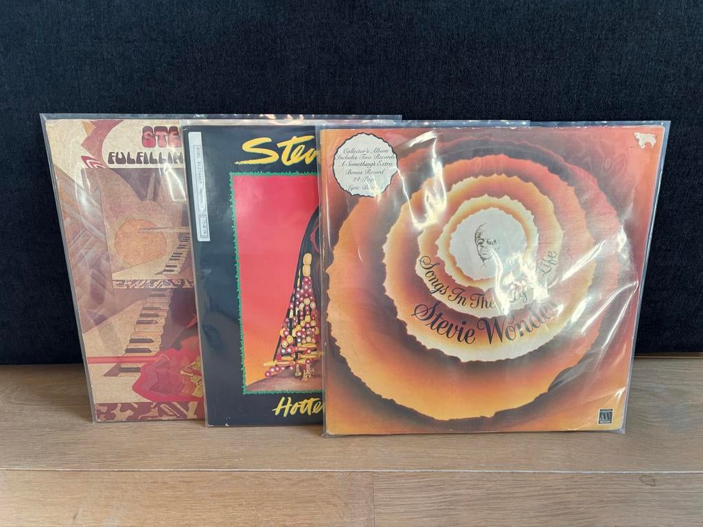 Stevie Wonder lp’s - o.a. Songs in the Key of Life, Gebruikt, Verzenden, 1970 - 1979, 12 inch