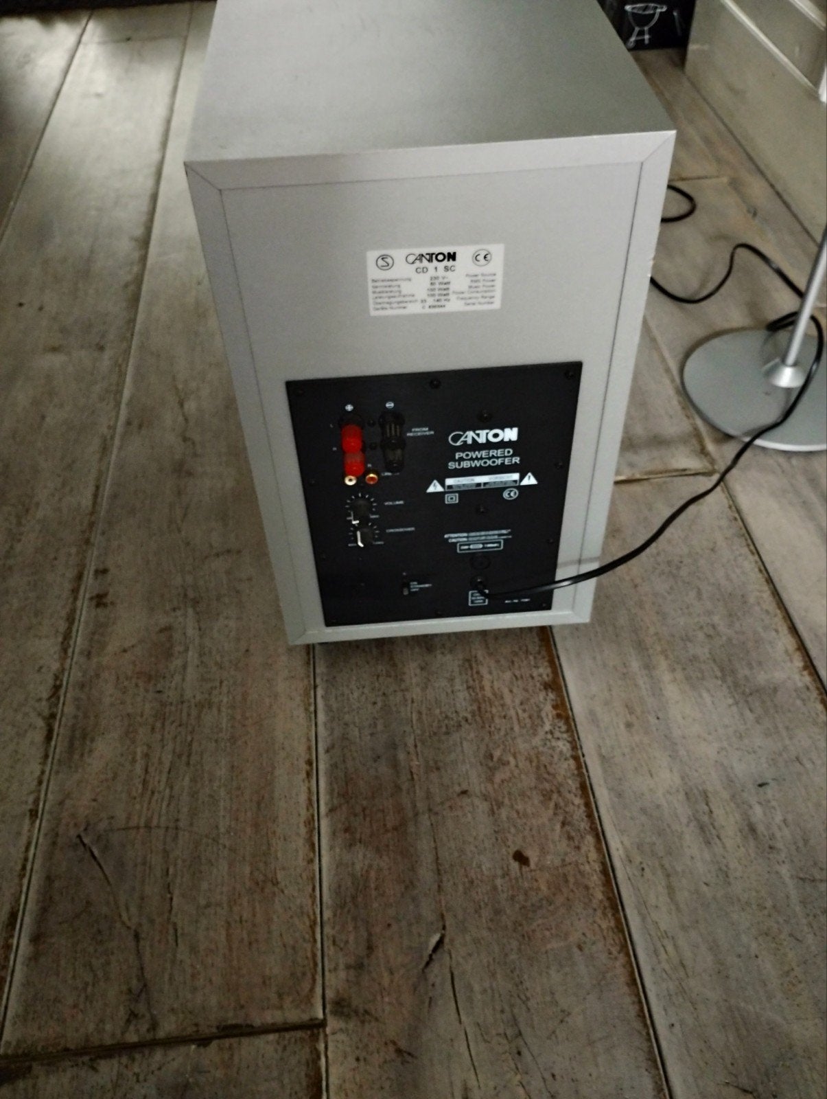 Canton CD1 actieve subwoofer 100Watt 38-140hz., Audio, Tv en Foto, Luidsprekers, Overige merken, Gebruikt, Subwoofer, Ophalen of Verzenden