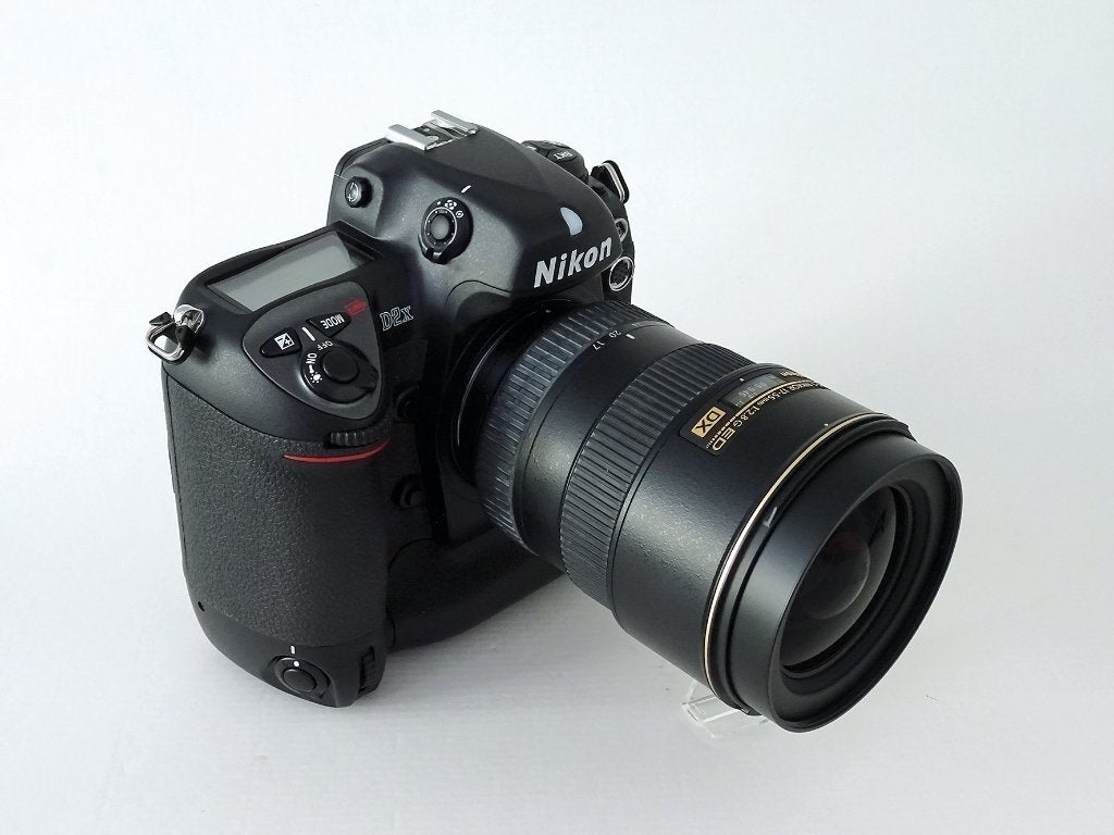 Nikon D2X Digitale camera met Nikon AF-S 17-55mm lens, Audio, Tv en Foto, Fotocamera's Digitaal, Ophalen, Gebruikt, Spiegelreflex
