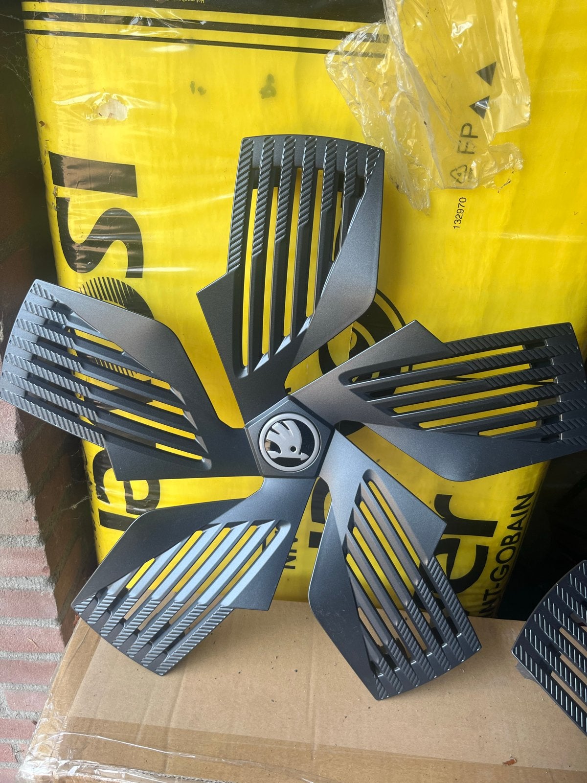 Skoda wieldoppen/velgcovers voor 20 inch velgen, zgan, Ophalen, Nieuw