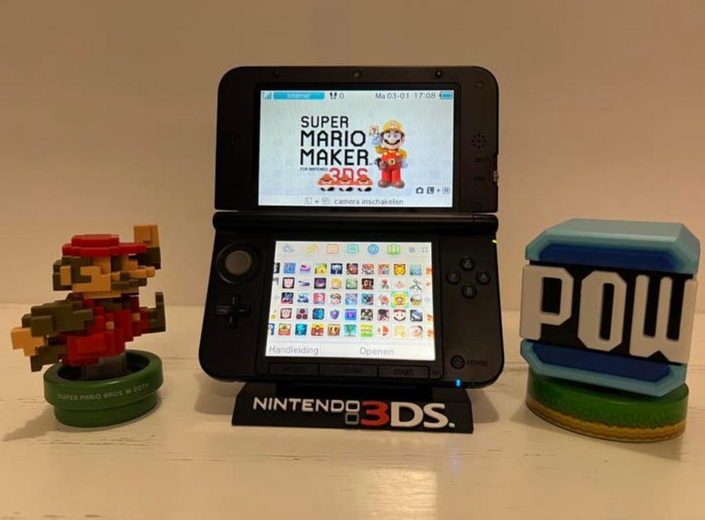 Nintendo 3DS XL Grijs incl accessoires en diverse spellen, 1 speler, Ophalen of Verzenden, Zo goed als nieuw, Vanaf 3 jaar