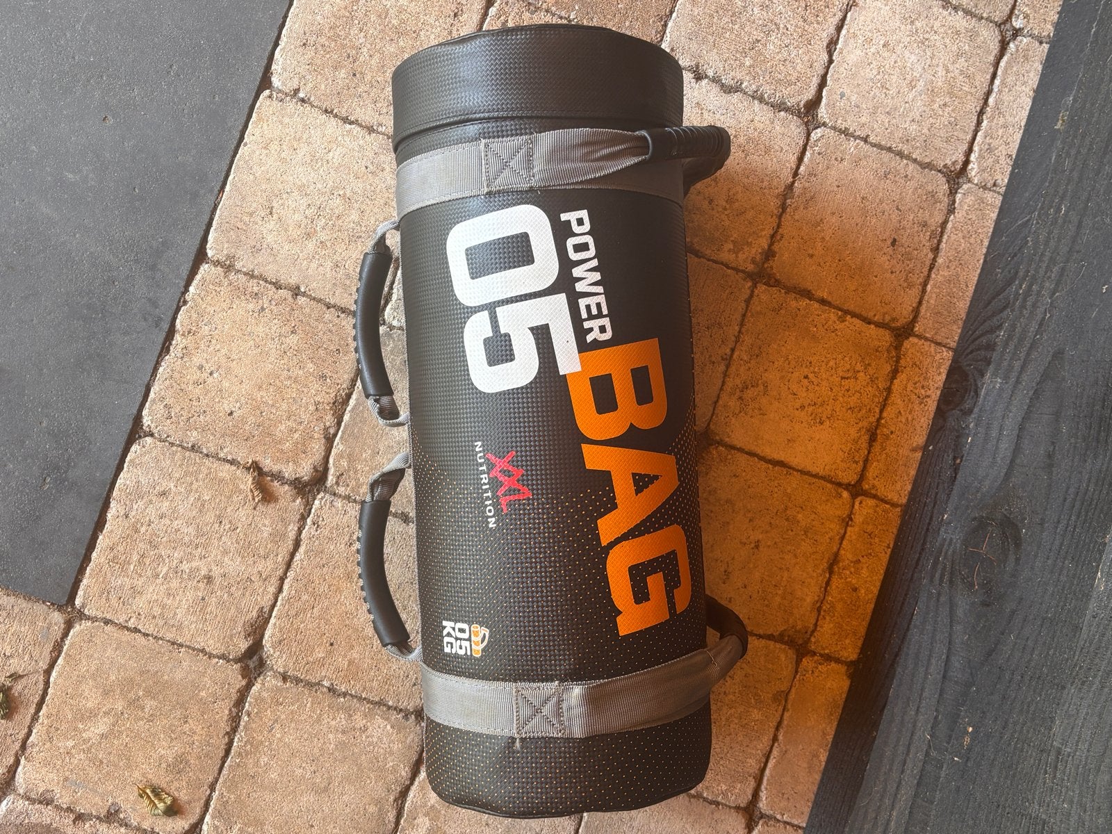 Complete set Nutrition XXL Powerbags met standaard, Ophalen, Zo goed als nieuw, Rug, Overige typen