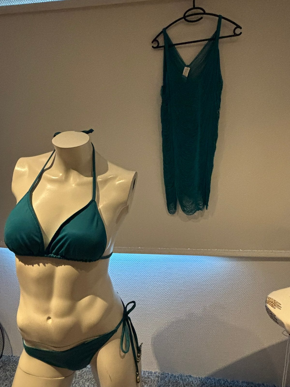 Milonga bikini met bijpassend jurkje maat s, Ophalen of Verzenden, Zo goed als nieuw, Blauw, Bikini